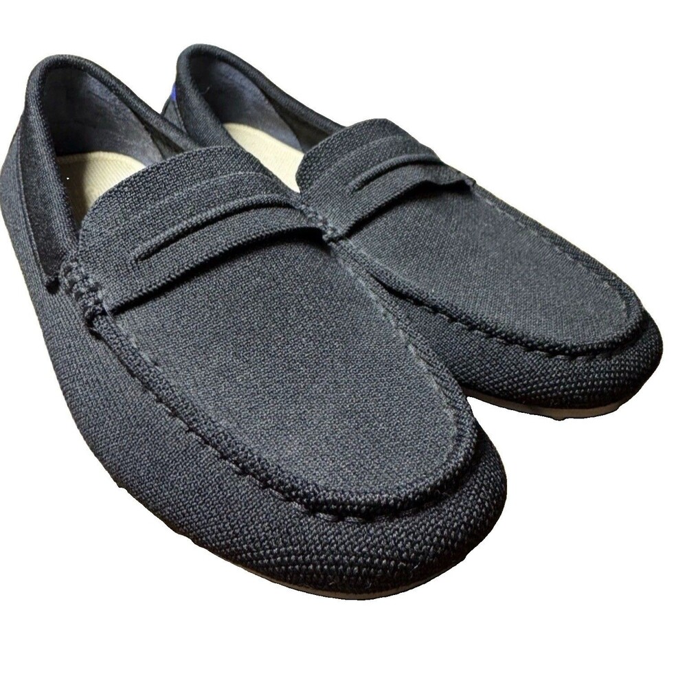 Rothy’s The Driver Loafers Flat. Shoes Women’s Sz 9.5 Black Comfort Career